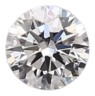 0.45 Carat D VVS1 Round Lab Diamond