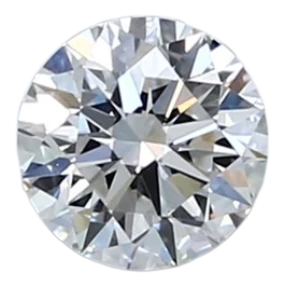 0.45 Carat F VVS1 Round Lab Diamond