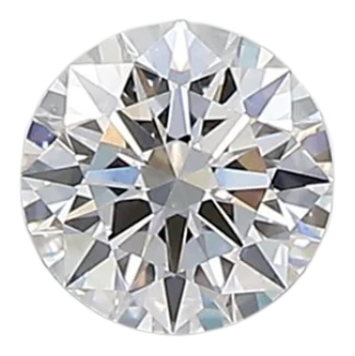 0.45 Carat D VVS2 Round Lab Diamond