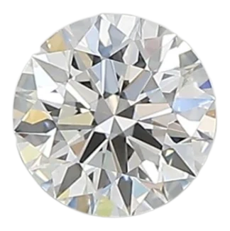 0.45 Carat D VVS2 Round Lab Diamond