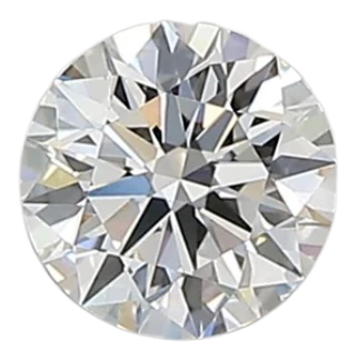0.45 Carat D VVS2 Round Lab Diamond