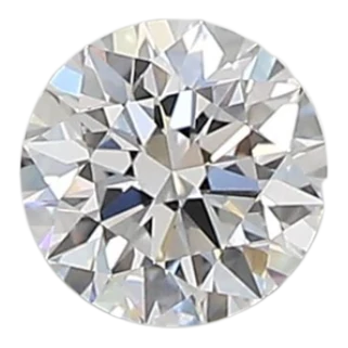 0.45 Carat D VVS2 Round Lab Diamond