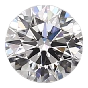 0.46 Carat D VVS2 Round Lab Diamond