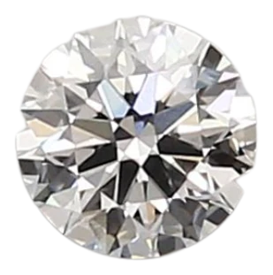 0.46 Carat D VVS2 Round Lab Diamond