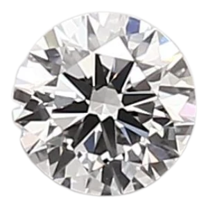0.46 Carat D VVS2 Round Lab Diamond