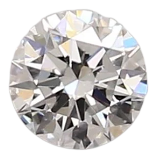0.46 Carat D VVS2 Round Lab Diamond