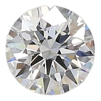 0.46 Carat D VVS2 Round Lab Diamond
