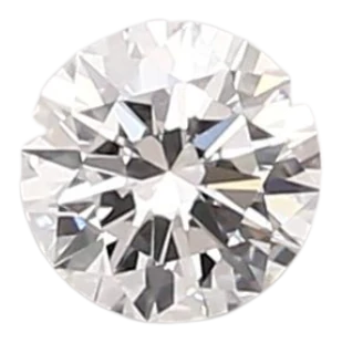 0.46 Carat D VVS2 Round Lab Diamond