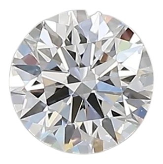 0.47 Carat D VVS2 Round Lab Diamond