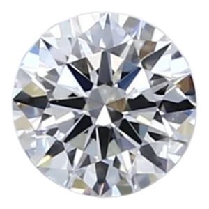 0.49 Carat D VVS2 Round Lab Diamond