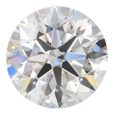 0.52 Carat D IF Round Lab Diamond
