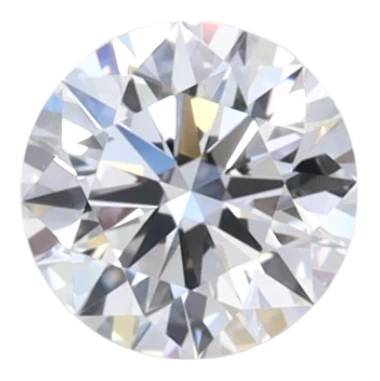 0.53 Carat D IF Round Lab Diamond