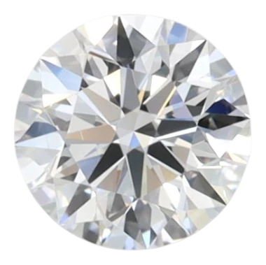 0.53 Carat D IF Round Lab Diamond