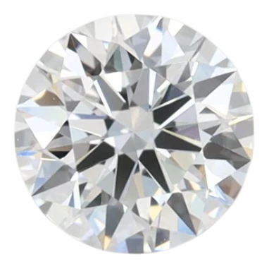 0.53 Carat D IF Round Lab Diamond