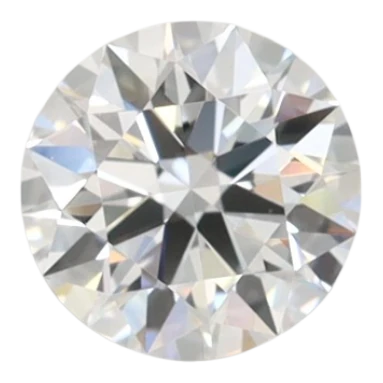 0.53 Carat D IF Round Lab Diamond