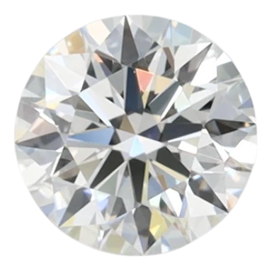 0.53 Carat D IF Round Lab Diamond