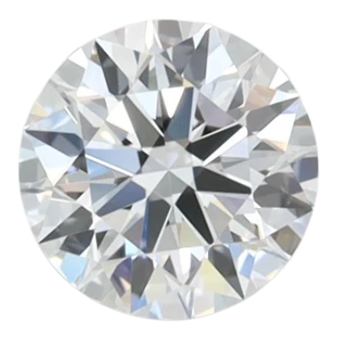 0.53 Carat D IF Round Lab Diamond