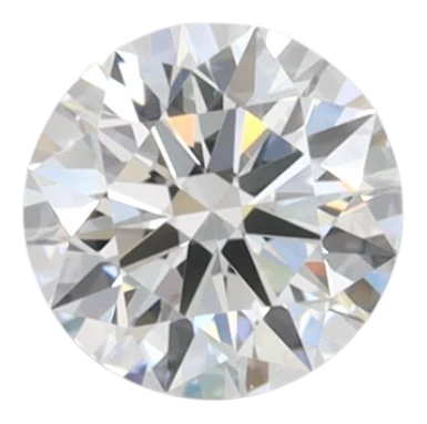 0.53 Carat D IF Round Lab Diamond