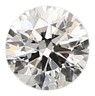 0.53 Carat E SI1 Round Lab Diamond