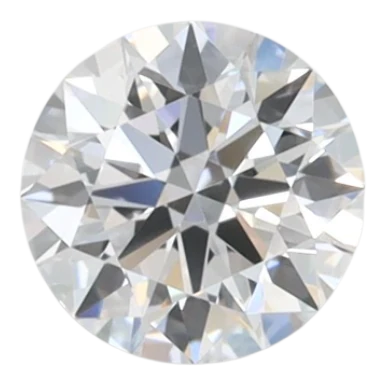 0.54 Carat D IF Round Lab Diamond