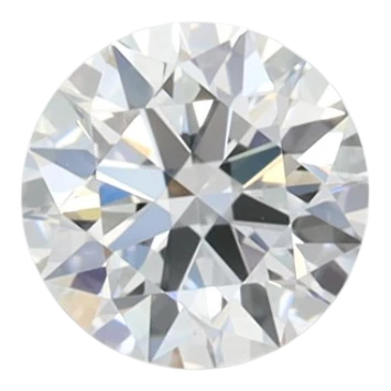 0.54 Carat D IF Round Lab Diamond