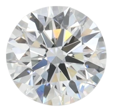 0.54 Carat D IF Round Lab Diamond