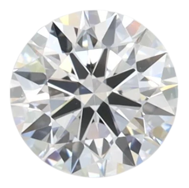 0.54 Carat D IF Round Lab Diamond
