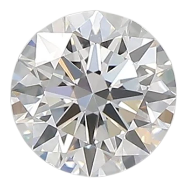 0.54 Carat D VVS1 Round Lab Diamond