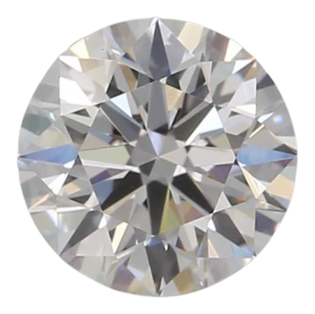 0.54 Carat D VVS2 Round Lab Diamond