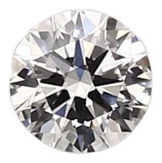 0.54 Carat D VVS2 Round Lab Diamond