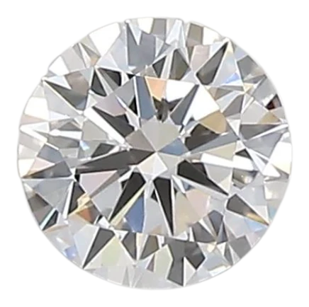 0.54 Carat D VVS2 Round Lab Diamond