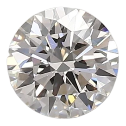 0.54 Carat D VVS2 Round Lab Diamond