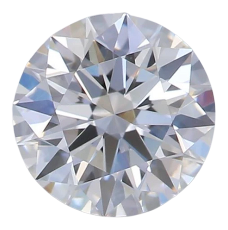 0.54 Carat D VVS2 Round Lab Diamond