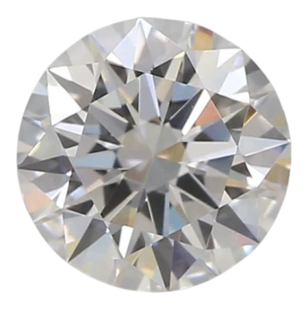0.54 Carat D VVS2 Round Lab Diamond
