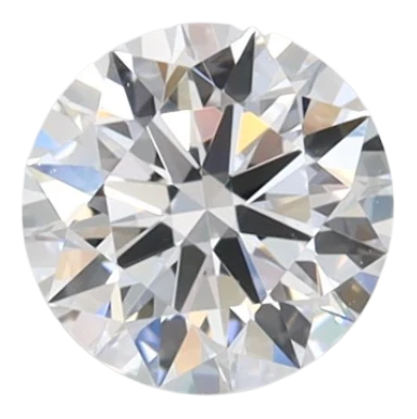 0.55 Carat D IF Round Lab Diamond