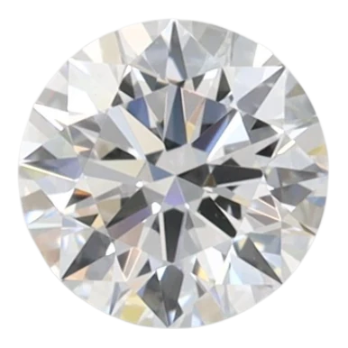 0.55 Carat D IF Round Lab Diamond