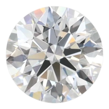 0.55 Carat D IF Round Lab Diamond