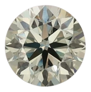 0.55 Carat Green VS1 Round Lab Diamond