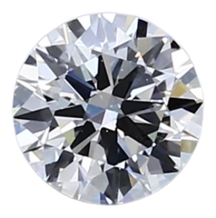0.55 Carat D VVS2 Round Lab Diamond