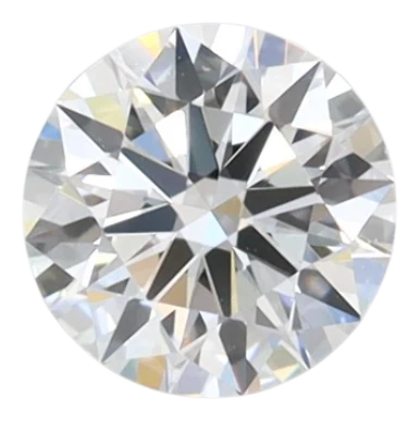 0.56 Carat D IF Round Lab Diamond