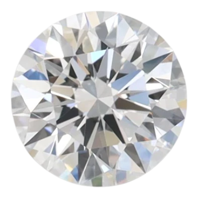 0.56 Carat D IF Round Lab Diamond