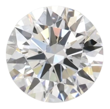 0.56 Carat D IF Round Lab Diamond
