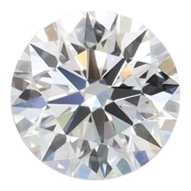 0.56 Carat D IF Round Lab Diamond