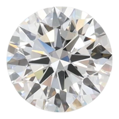 0.56 Carat D IF Round Lab Diamond