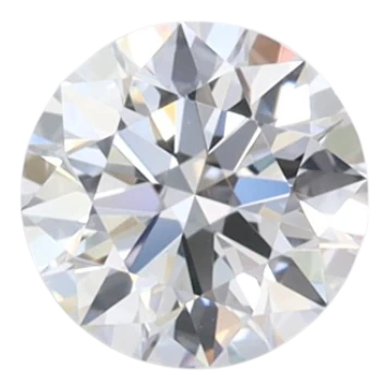 0.56 Carat D IF Round Lab Diamond