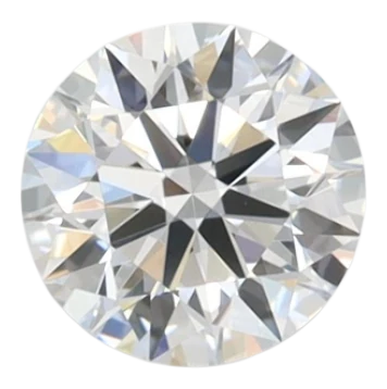 0.56 Carat D IF Round Lab Diamond
