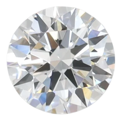 0.56 Carat D IF Round Lab Diamond