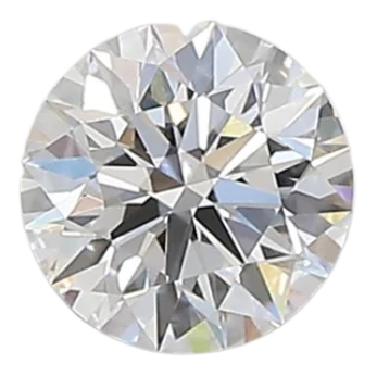 0.56 Carat D VVS1 Round Lab Diamond