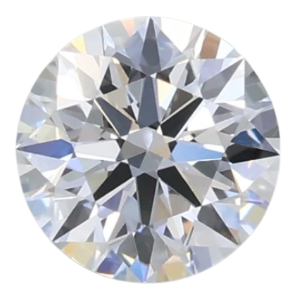 0.56 Carat D VVS2 Round Lab Diamond