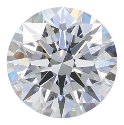 0.56 Carat D VVS2 Round Lab Diamond